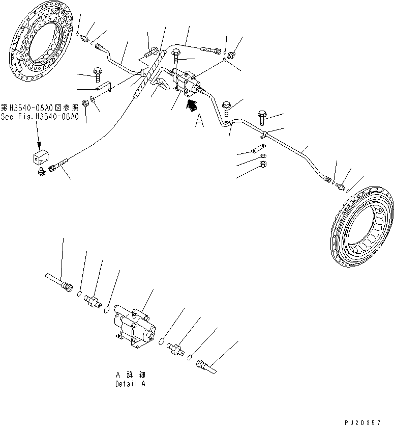 NUT,SLEEVE 02788-00315 KOMATSU