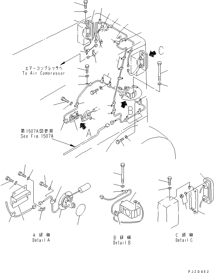 Жгут проводов 235-06-36470 KOMATSU