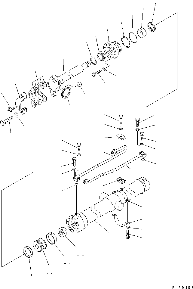 Регулировочная прокладка 0.2мм 07139-01102 KOMATSU