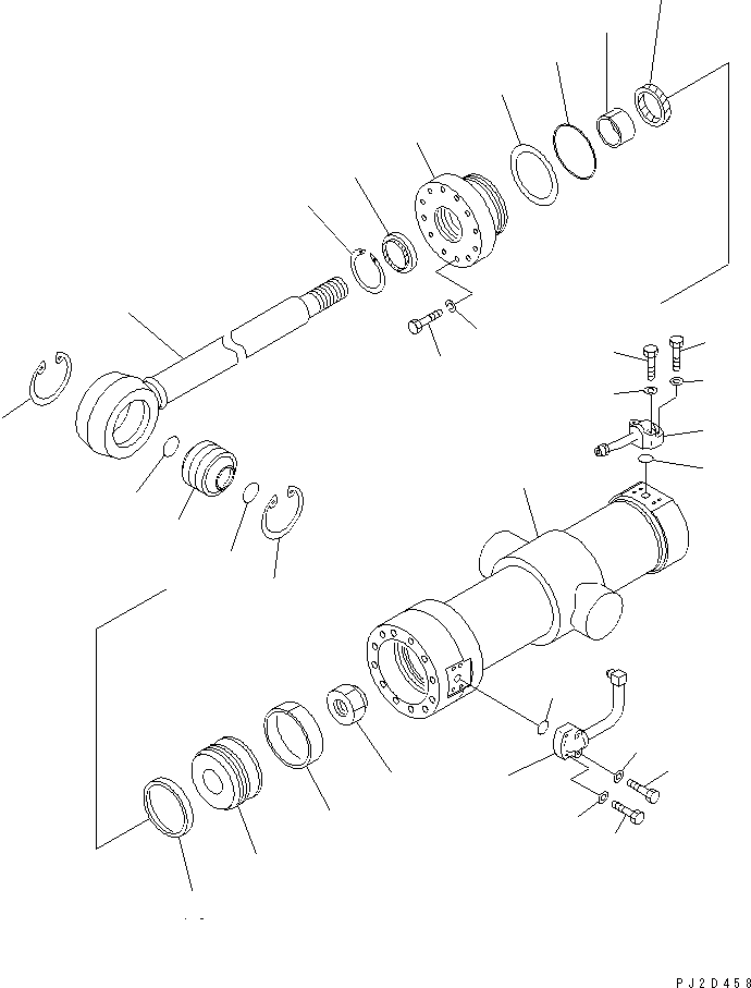 Уплотнительное кольцо (комплект) 07000-22115 KOMATSU