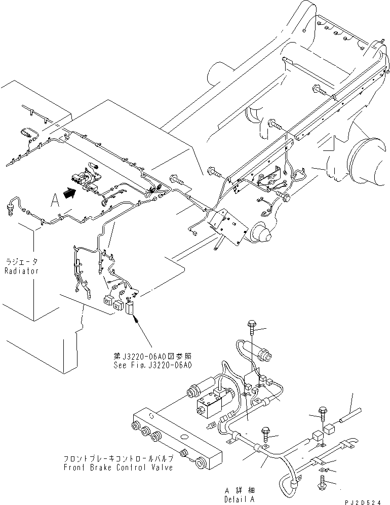Жгут проводов 569-06-83271 KOMATSU