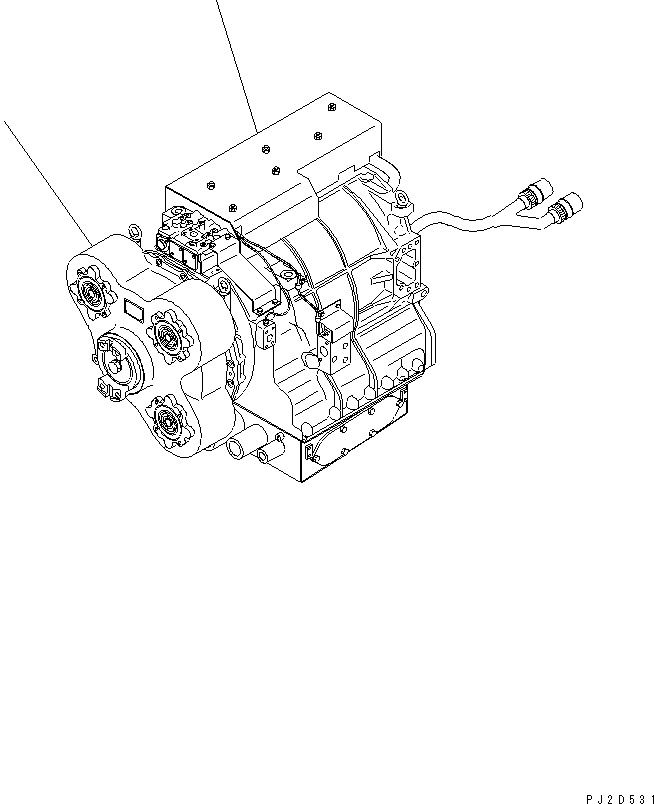 TORQFLOW ASS'Y 569-13-50002 KOMATSU