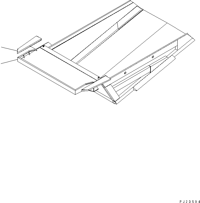 Корпус в сборе (\2\569-83-89404) KOMATSU