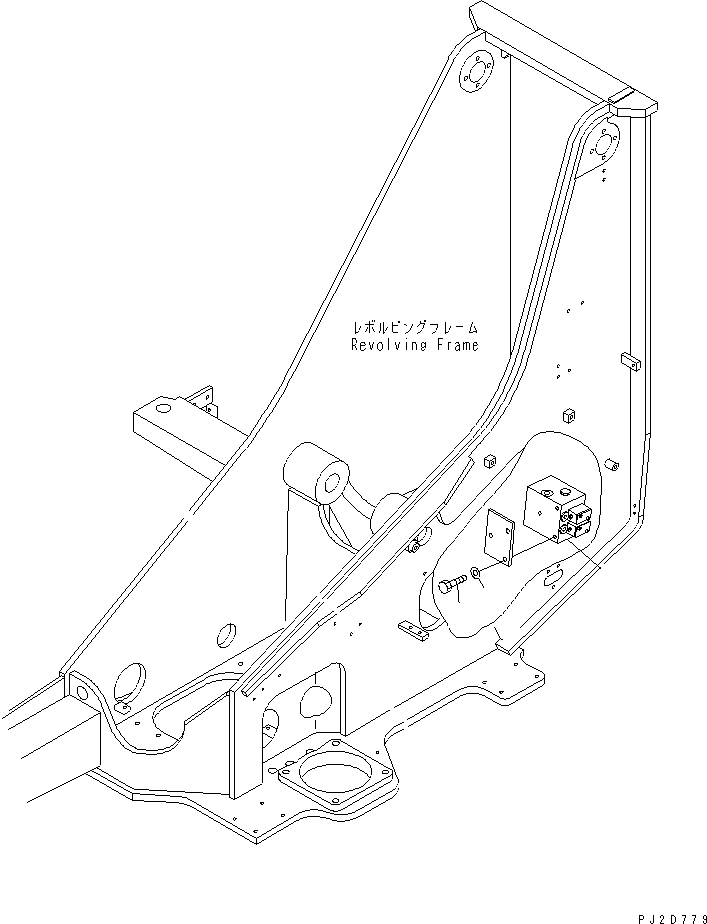 VALVE ASS'Y,WINCH CLUTCH (\0\23S-60-46700) KOMATSU