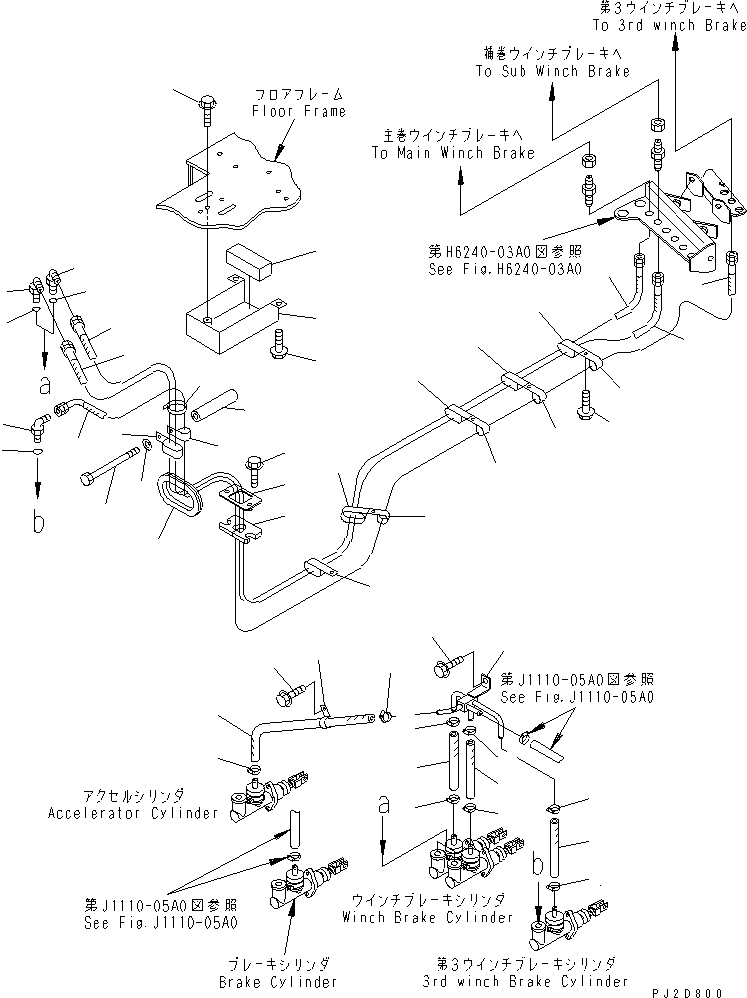 Шланг 22T-P21-4231 KOMATSU
