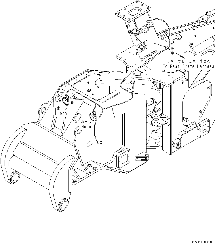 Жгут проводов 41E-S13-2890 KOMATSU