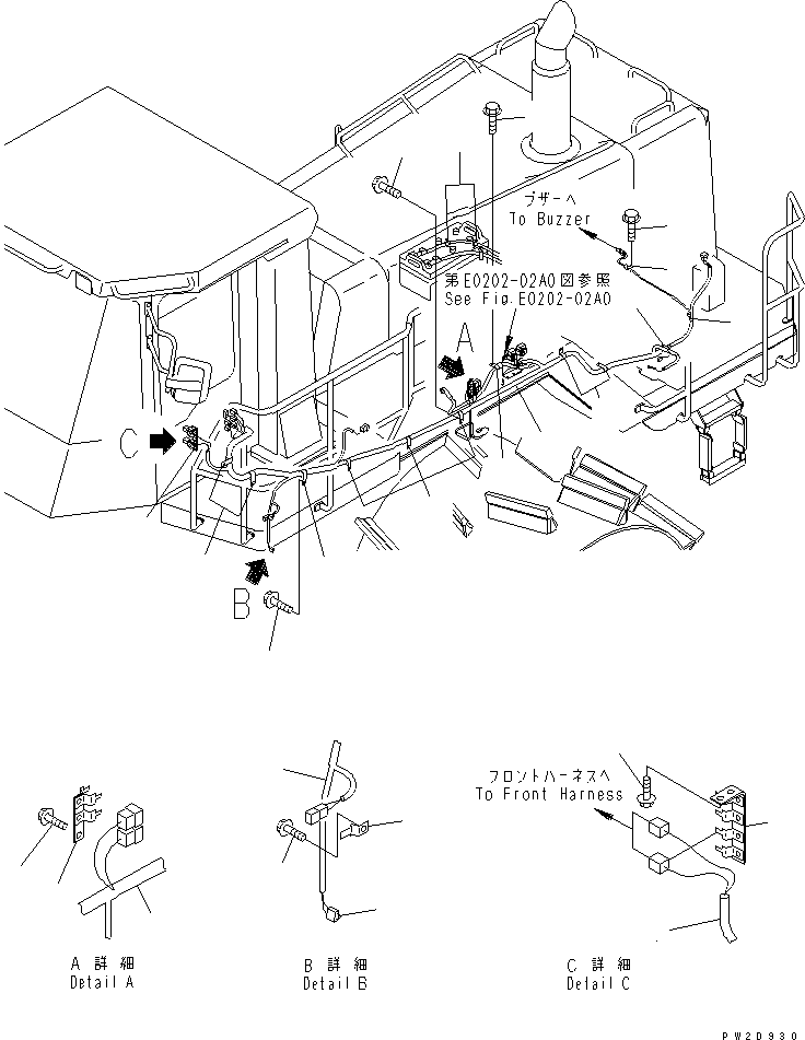 Жгут проводов 426-06-22123 KOMATSU