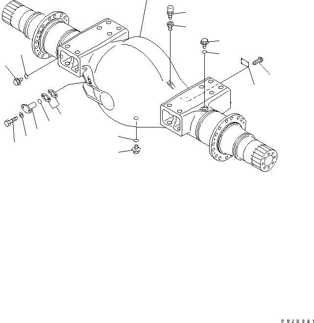 HOUSING,FRONT 426-22-23400 KOMATSU