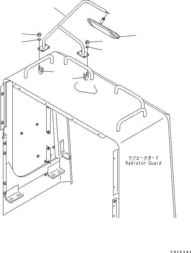 STAY,R.H. 426-976-2110 KOMATSU