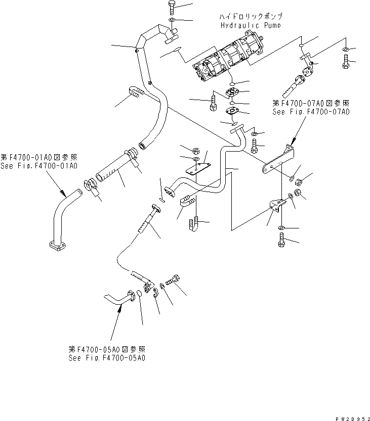 Шланг 07260-05856 KOMATSU