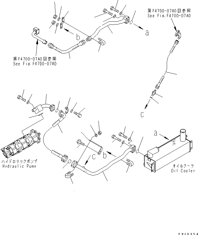 Шланг 07298-014A9 KOMATSU