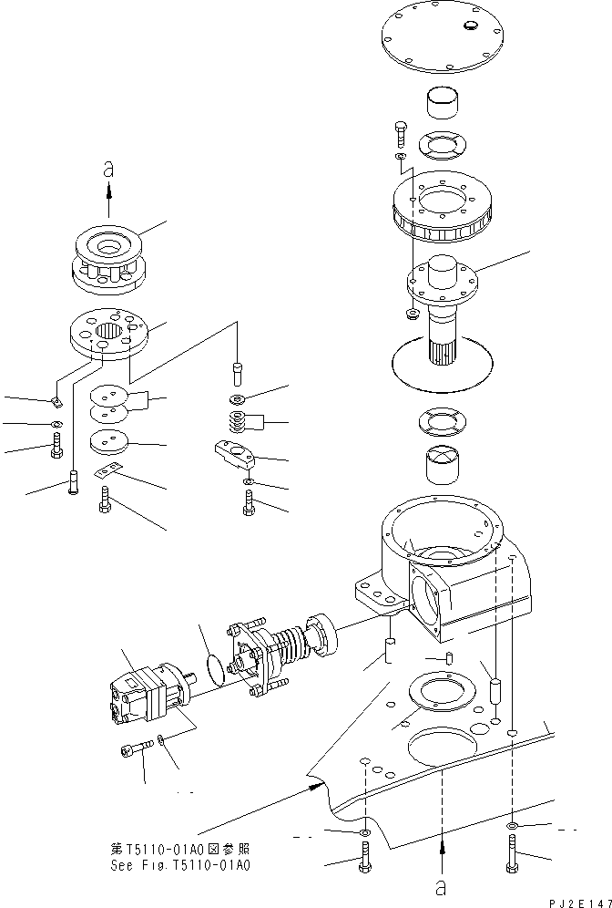 PIN,SHEAR 234-71-13442 KOMATSU