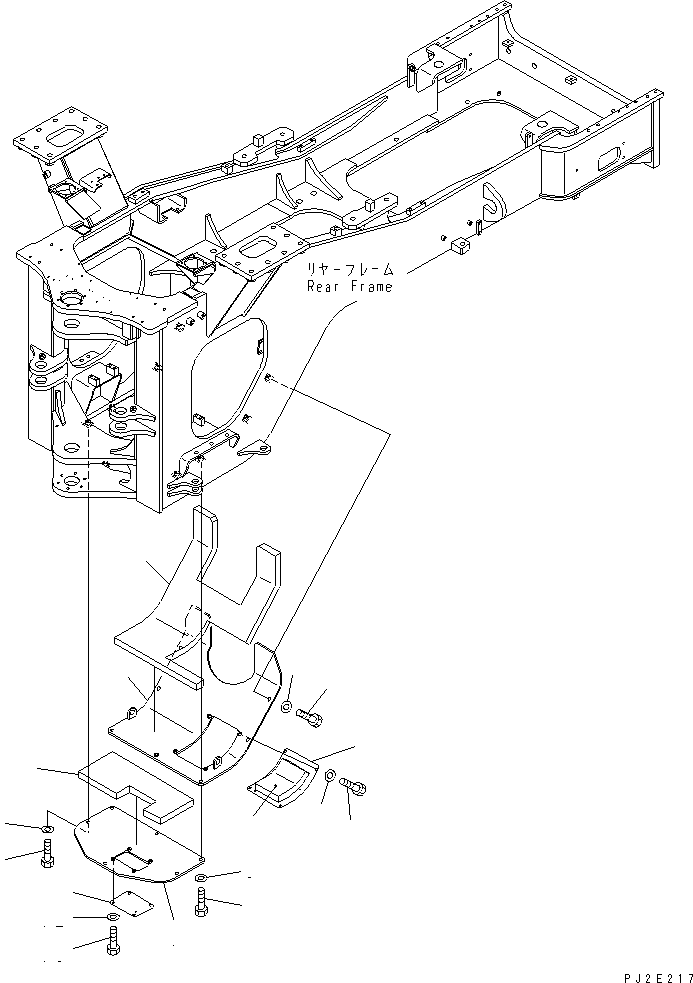 Ограждение 426-971-2610 KOMATSU