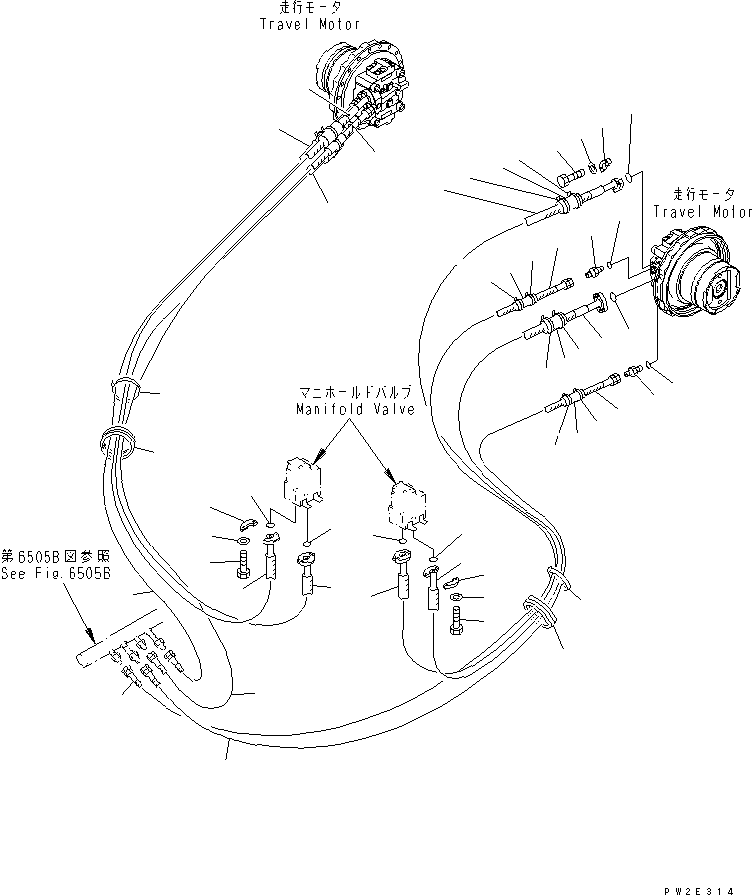Шланг 263-60-15220 KOMATSU