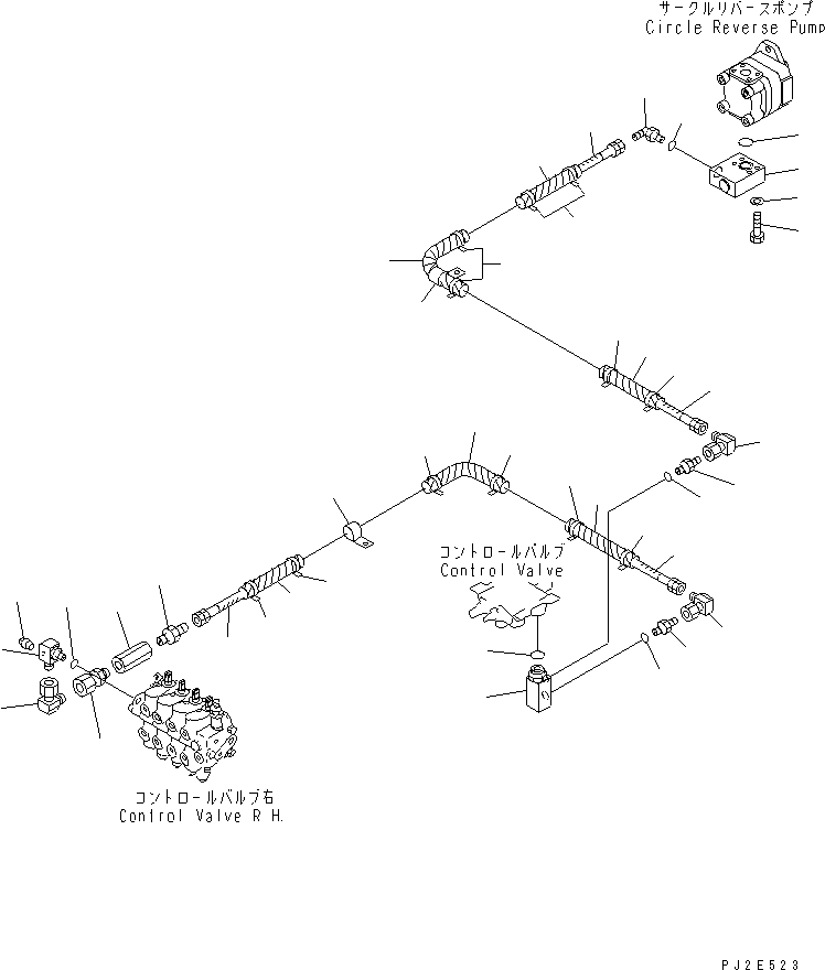 Обратный клапан 262-60-76470 KOMATSU