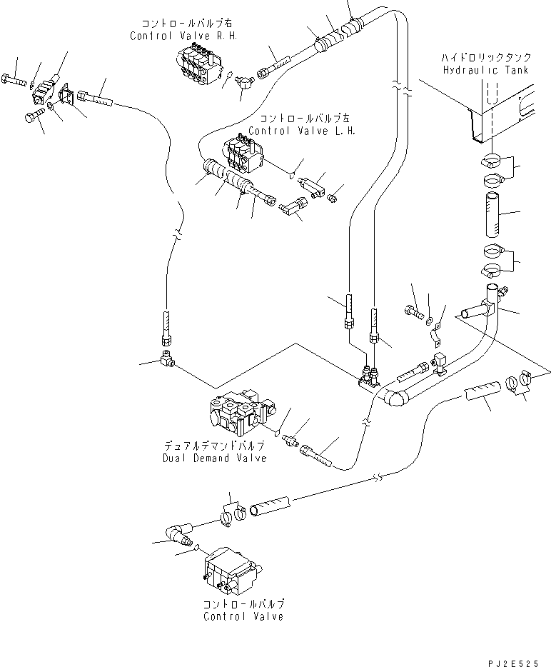 Шланг 07108-21007 KOMATSU