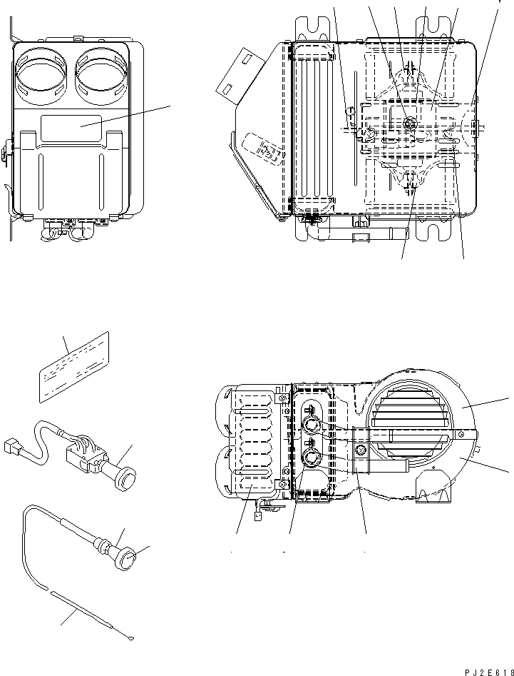 CORE SUB ASS'Y ND1164101681 KOMATSU