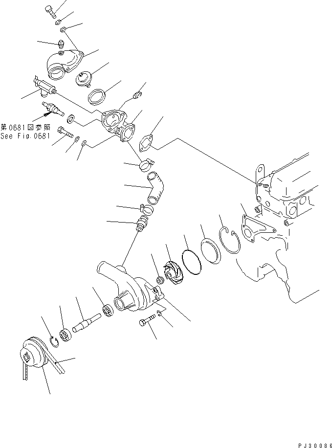 Шарикоподшипник 06037-06204 KOMATSU