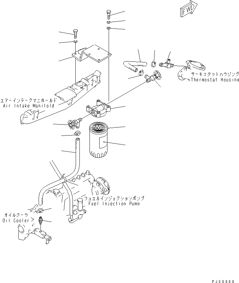 PLATE, INSTRUCTION,(ENGLISH) 6136-81-9260 KOMATSU