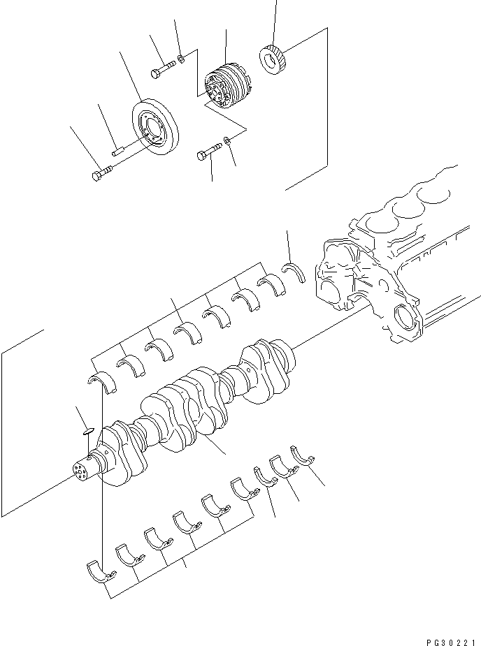 PULLEY¤ HARDENING 6150-31-1640 KOMATSU