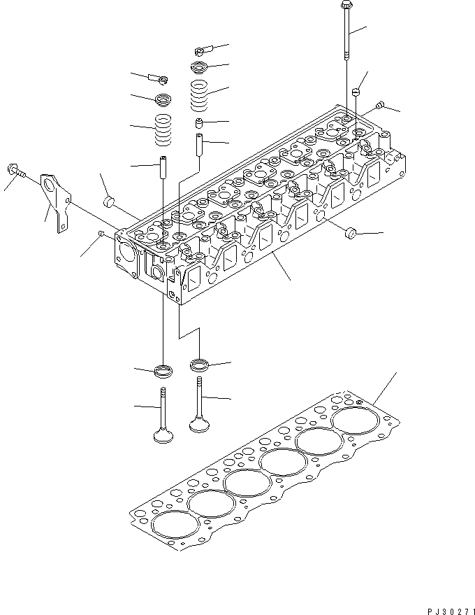 GASKET,HEAD (K1) 6207-11-1820 KOMATSU