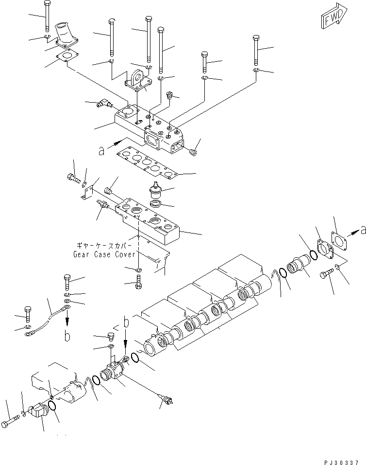 Болт (01010-31235) KOMATSU