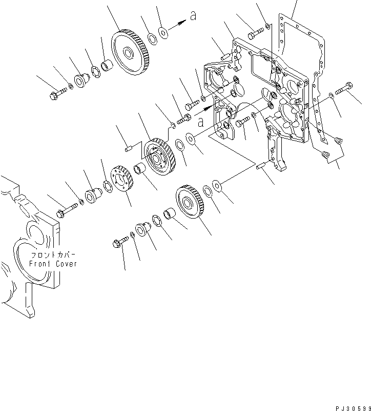 Болт 6162-23-2440 KOMATSU