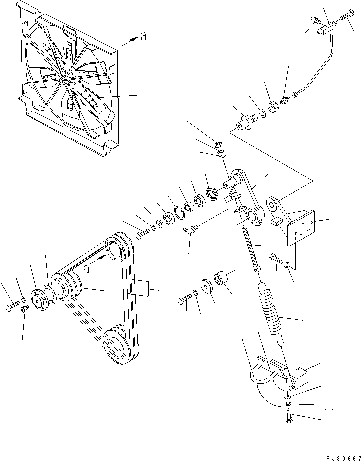 SPRING,SHOCK (\2\6691-61-2750) KOMATSU