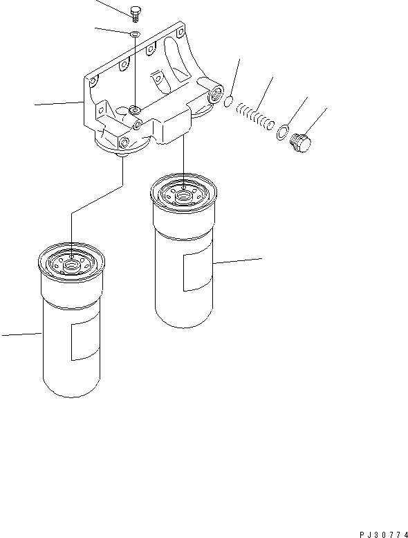 CARTRIDGE,OIL FILTER (600-211-1230) KOMATSU