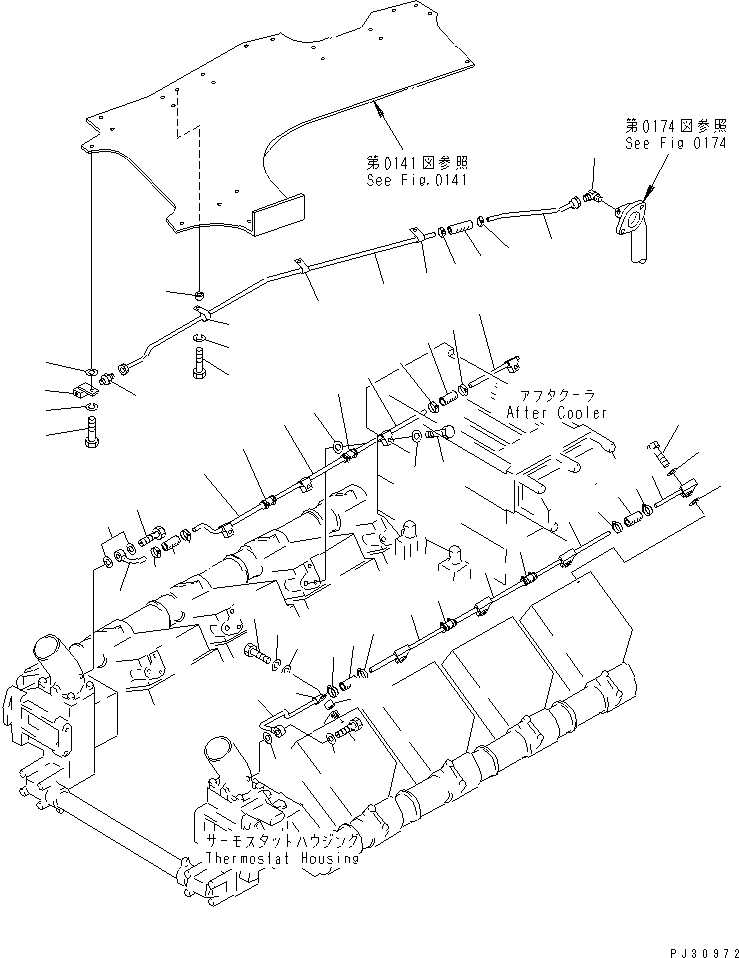 Соединительный болт 6166-11-6990 KOMATSU