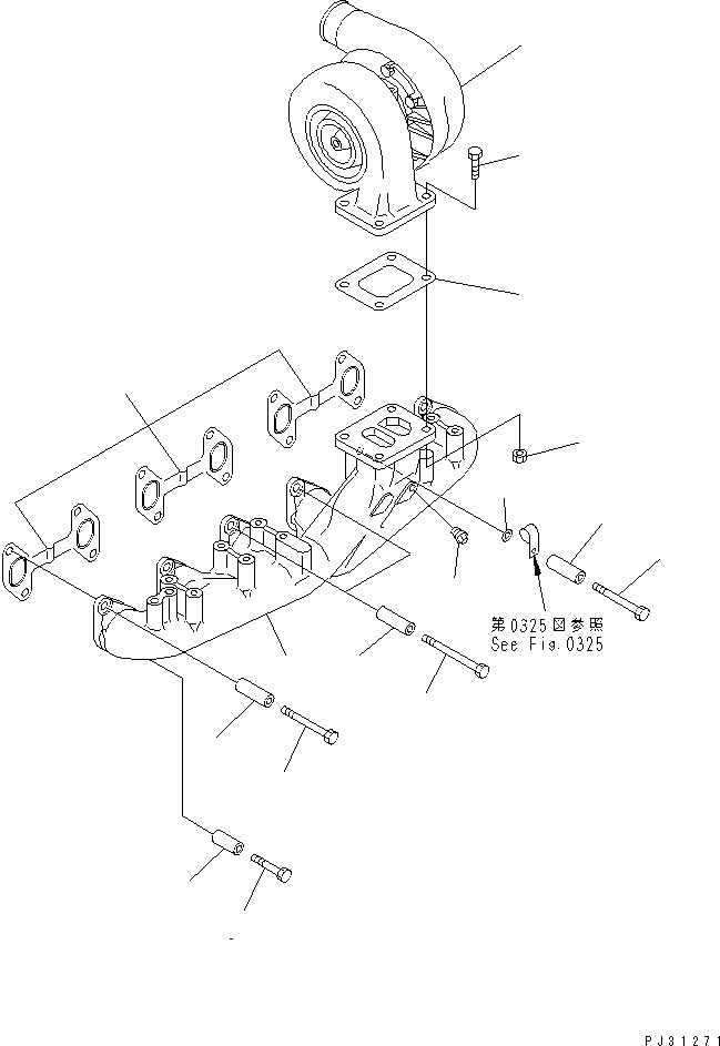 Болт 02030-40638 KOMATSU