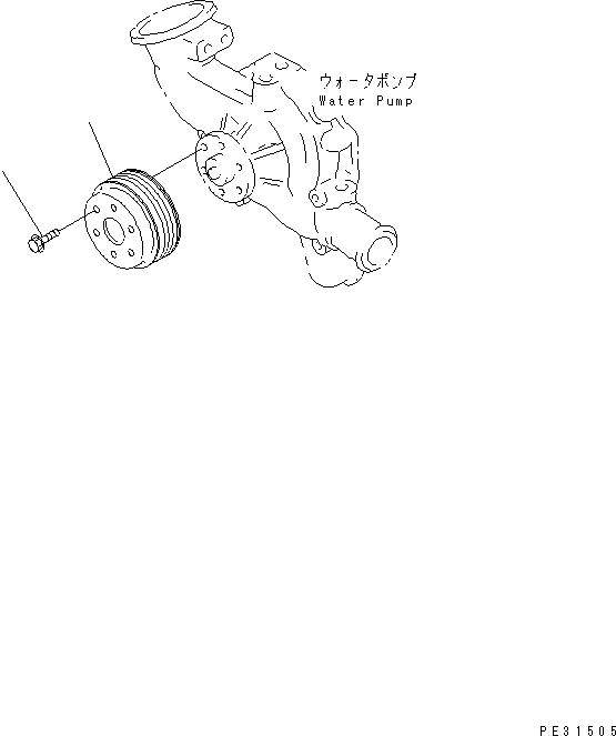 PULLEY¤ HARDENING 6209-61-3210 KOMATSU