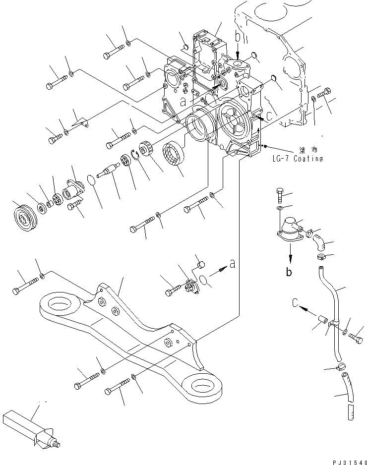 Шланг 07260-02071 KOMATSU