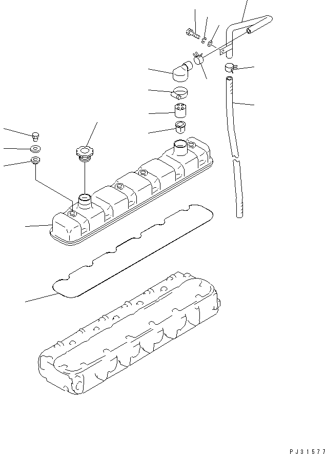 PIPE,BREATHER 6137-23-2910 KOMATSU