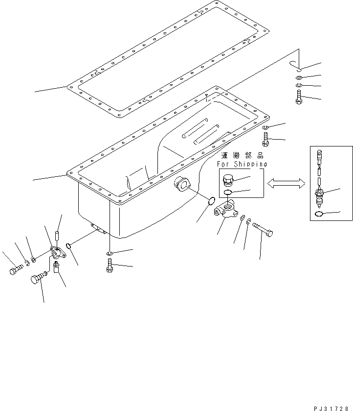 SENSOR,OIL LEVEL \0\7861-99-4100 KOMATSU