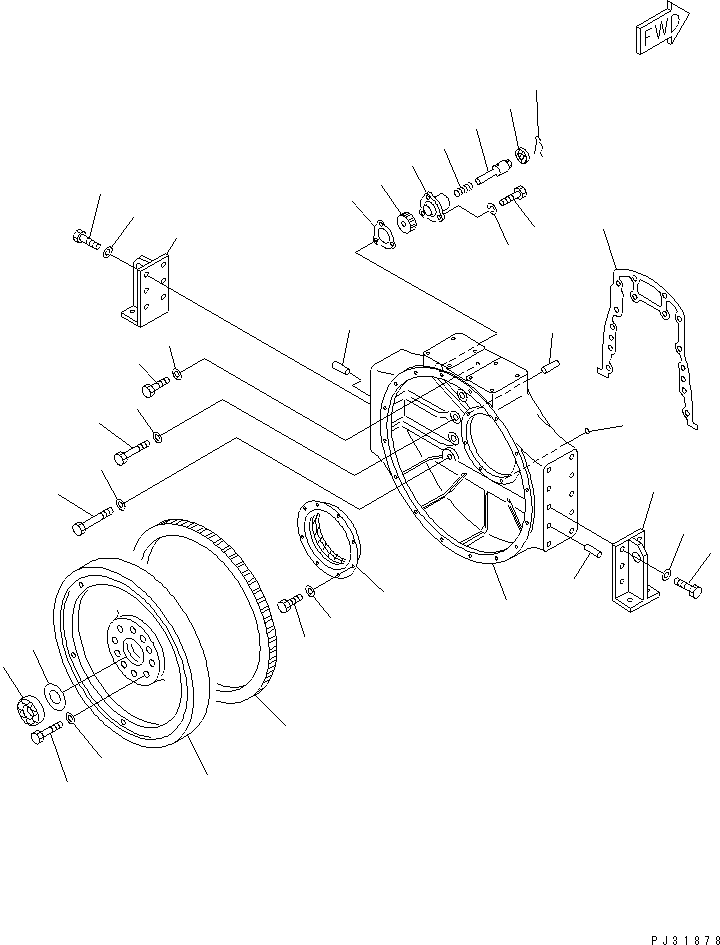 SEAL¤ REAR (K2) 6162-23-4250 KOMATSU