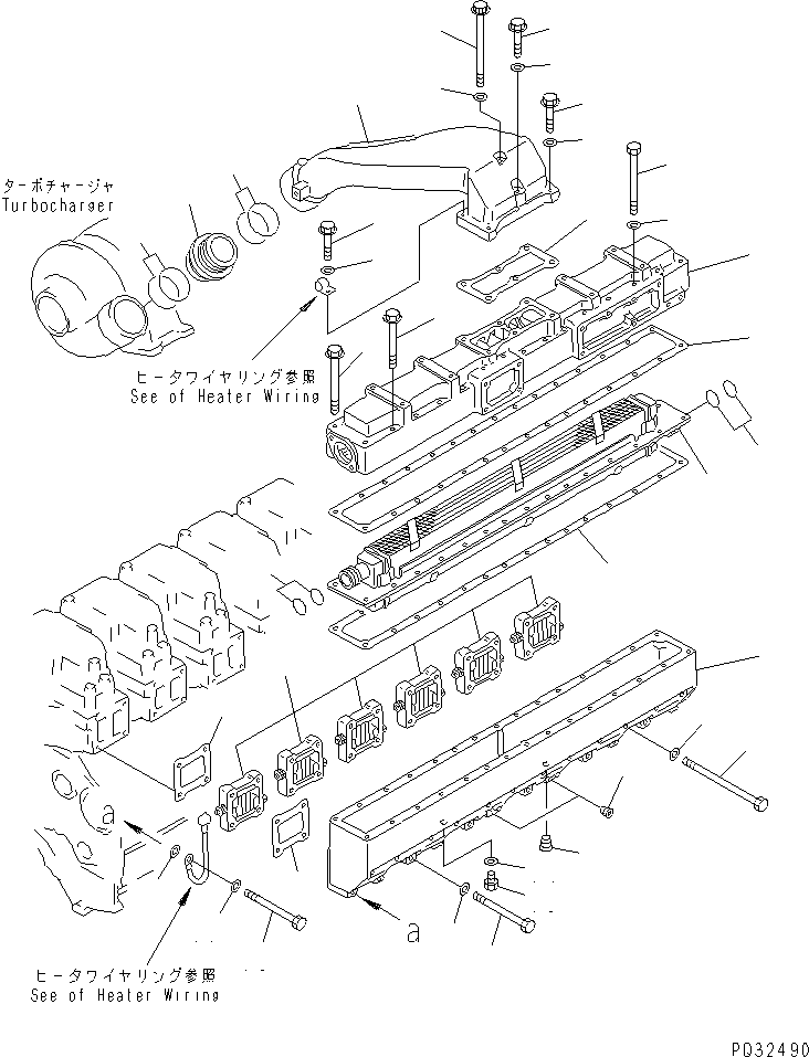Разъём 6212-11-4340 KOMATSU