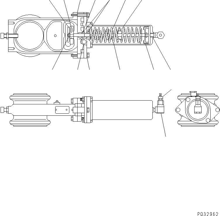 Гайка WM118014 KOMATSU