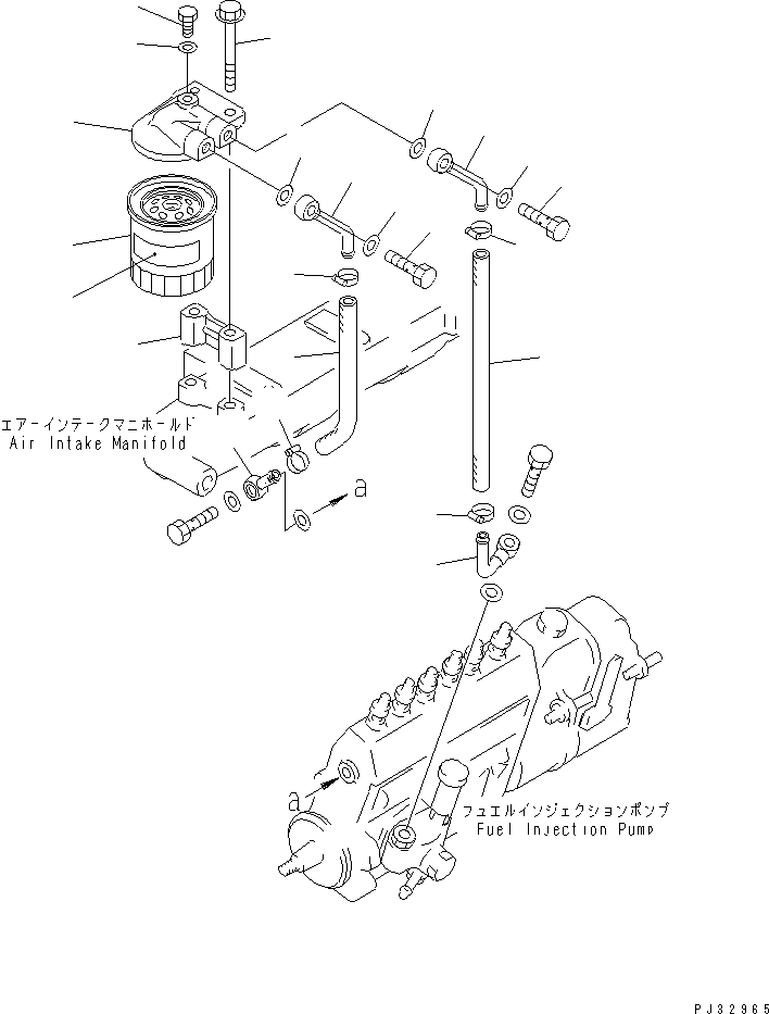 PLATE¤ CAUTION,(FRENCH-ENGLISH) 600-311-1650 KOMATSU