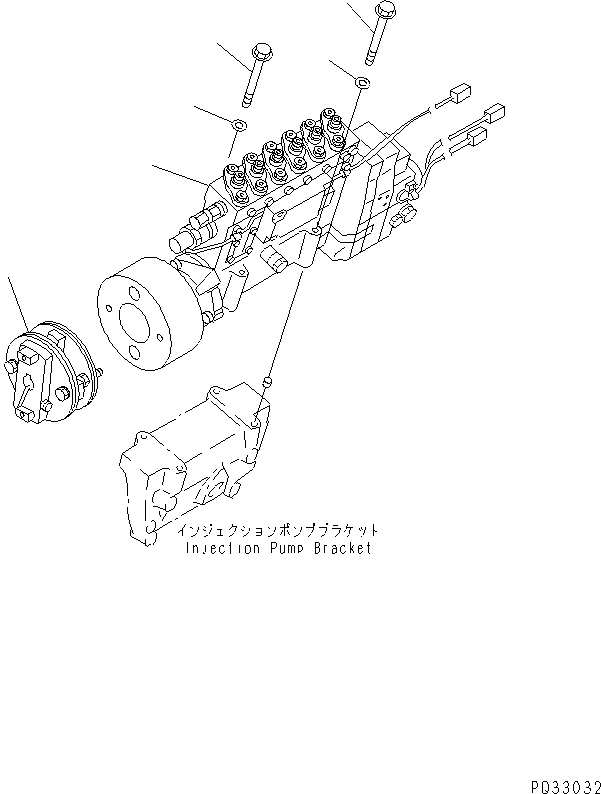 COUPLING ASS'Y,(SEE FIG.A4010-K7A8) (6553-91-3601) KOMATSU