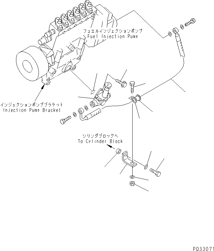 Шланг 6215-71-7240 KOMATSU