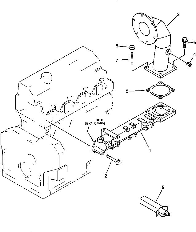 CONNECTOR,AIR 6204-12-4220 KOMATSU