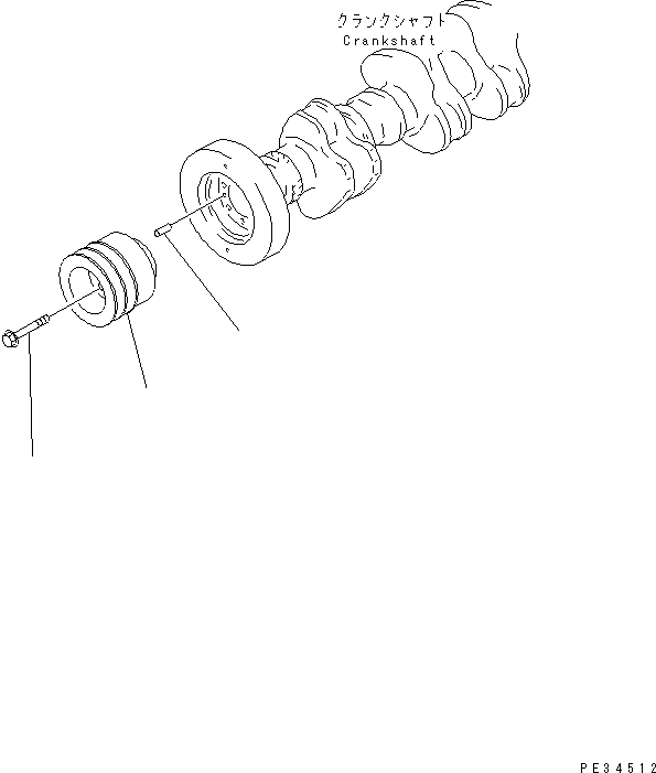 PULLEY¤ HARDENING 6211-31-1540 KOMATSU