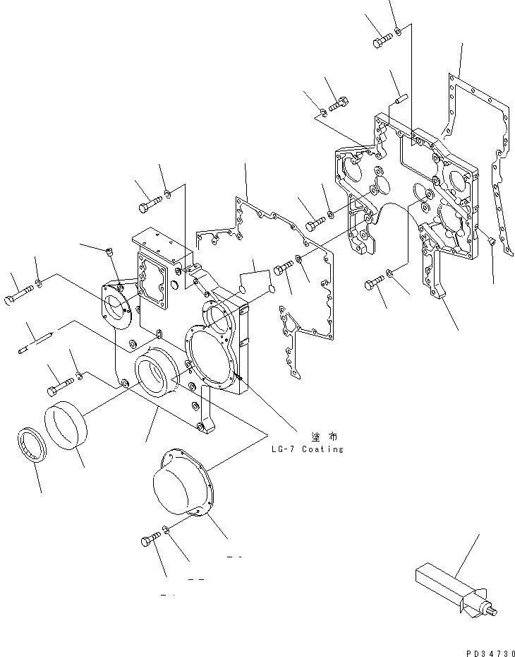 POINTER \0\6150-21-3360 KOMATSU