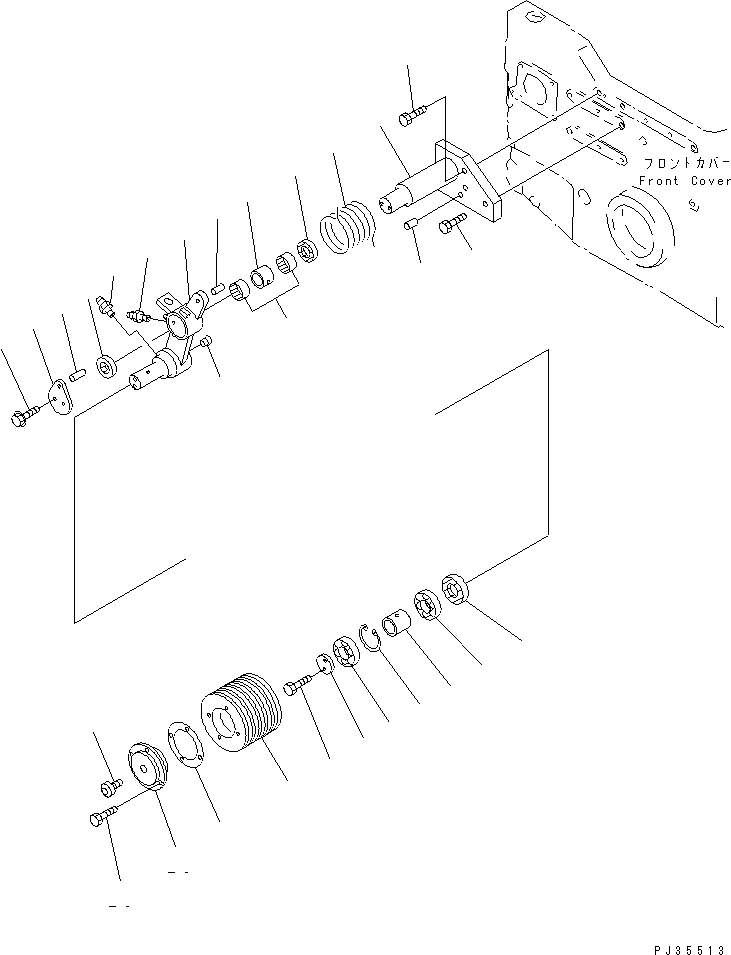 Установочный штифт 04022-16055 KOMATSU