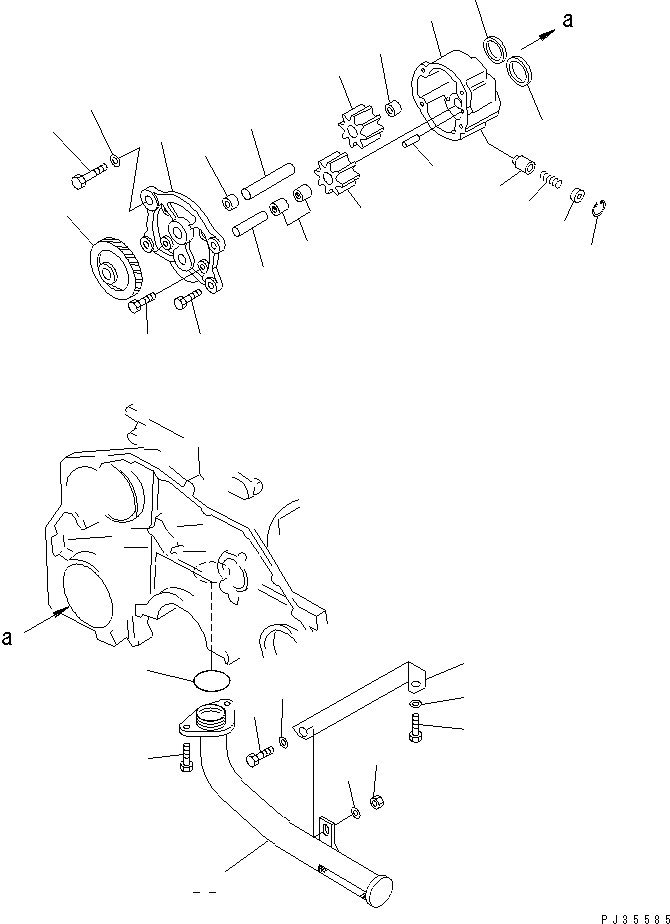 Фиксатор 6150-51-1651 KOMATSU