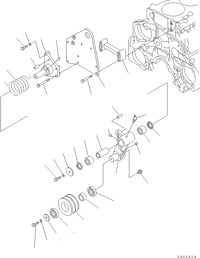 Пластина 6151-62-4810 KOMATSU