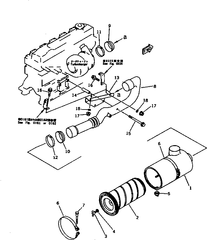 PLATE¤ INSTRUCTION,(NOT SHOWN) (09637-00661) KOMATSU