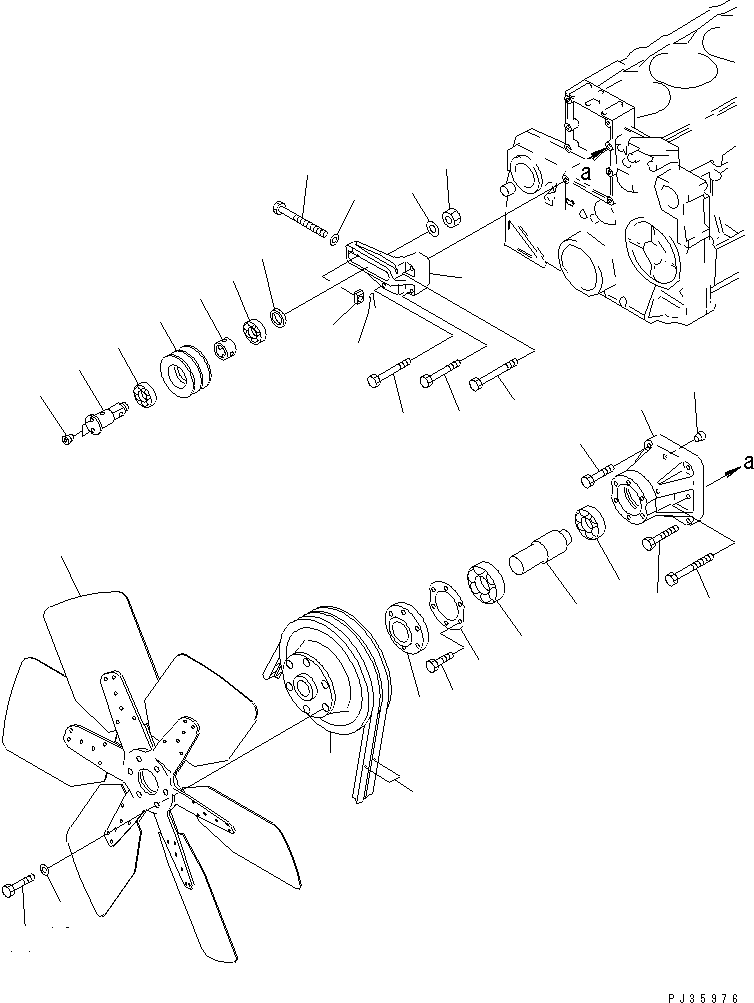 Шарикоподшипник 06007-06208 KOMATSU