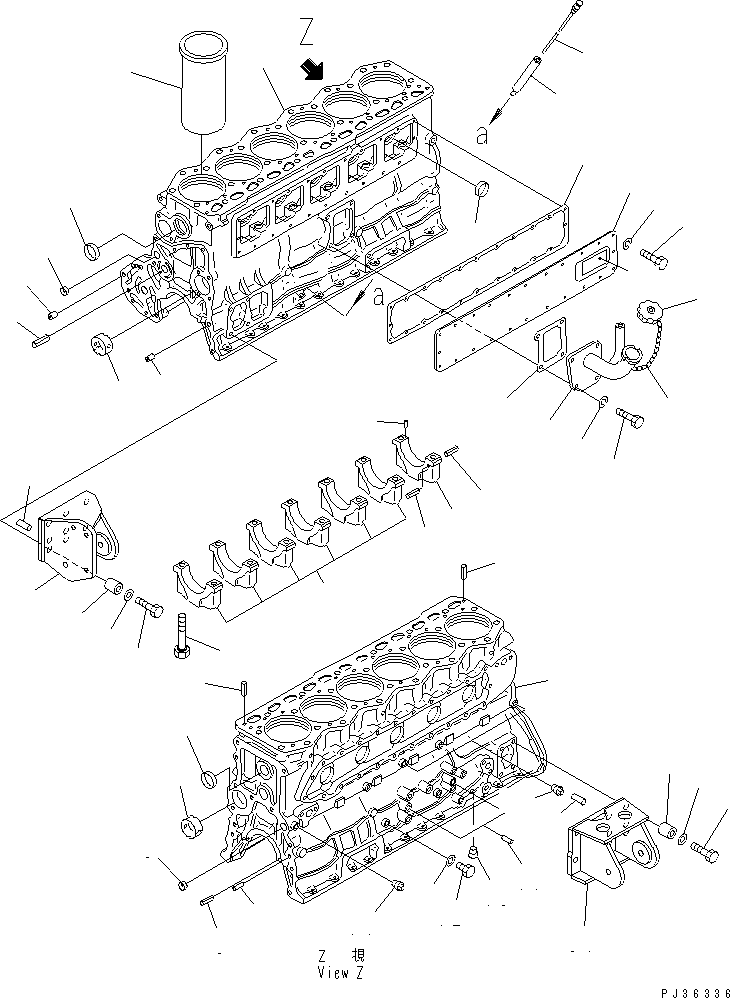 BRACKET,FRONT¤ R.H. 142-01-11470 KOMATSU